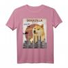 Dogezilla T-Shirt | Lustiges Doge Meme Shiba Inu Hund Shirt für Hunde- und Meme-Fans, Halloween und Geschenkideen