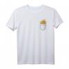 Pommes in der Tasche T-Shirt – Lustiges Geschenk für Pommes Fans, Fastfood Junkies & Freunde