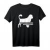 Portugiesischer Wasserhund T-Shirt für Hundeliebhaber – Klassisches Hundemotiv für Spaziergänge, Tricks & Hundetraining