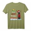 Weihnachtsmann-Mütze mit portugiesischem Wasserhund T-Shirt – Festliche Hundebekleidung für Weihnachten und Hundeliebhaber