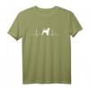 Portugiesischer Wasserhund Heartbeat T-Shirt – Geschenk für Hundeliebhaber, Herrchen & Frauchen, Züchter und Wasserhund-Fans
