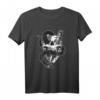 Totenkopf Schlange Okkulte Goth T-Shirt - Schwarzmagie, Satanismus & Black Metal Festival Kleidung für Okkultisten, Hellseher & Tarot Kartenleser