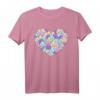 Pudel Hund Herz Mosaik Dog Lover T-Shirt – Lustiges Geschenk für Hundeliebhaber, Pudel Fans & Tierfreunde