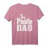 Pudel Papa Pudel T-Shirt – Perfektes Geschenk für Hundeliebhaber, Tierfreunde & Pudel Fans zu Weihnachten & Geburtstag