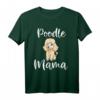 Pudel Mama T-Shirt lustig - Niedliches Vintage Pudel-Accessoire für Pudelmütter & Hundeliebhaberinnen