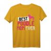 Beste Pudel Mama aller Zeiten T-Shirt – Perfektes Geschenk für Hundeliebhaber, Tierfreunde & Pudel-Fans zu Weihnachten & Geburtstag