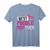 Beste Pudel Mama aller Zeiten T-Shirt – Perfektes Geschenk für Hundeliebhaber, Tierfreunde & Pudel-Fans zu Weihnachten & Geburtstag