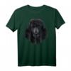 Schwarzes Pudel-Hundegesicht T-Shirt – Lustiges Hundedesign für Tierliebhaber und Hundeliebhaber mit Humor
