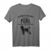 Lustiges Pudel T-Shirt - Ich arbeite sehr hart... Geschenk für Hundeliebhaber, Hundebesitzer & Züchter, ideales Weihnachts- oder Geburtstagsgeschenk