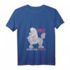 Vintage Pudel T-Shirt für Damen - Glückliches Pudel-Motiv, ideales Geschenk zu Weihnachten, Muttertag & Geburtstag für Hundeliebhaberinnen
