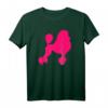 Pink Pudel T-Shirt für Hundebesitzer – Klassisch geschnitten, doppelt genähter Saum, ideal für Hundeliebhaber