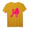 Pink Pudel T-Shirt für Hundebesitzer – Klassisch geschnitten, doppelt genähter Saum, ideal für Hundeliebhaber