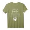Lustiges Pudel Hundepfote T-Shirt für Hunde- und Welpenliebhaber – Perfekt für Partys und Tierfans