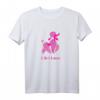 It’s Time to Be Awesome - Rosa Pudel T-Shirt für Frauen & Mädchen, Elegantes und Witziges Design, Lieblingsstück und Geschenkidee