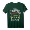 Campen Hund Wohnmobil Ich Liebe Camping Pudel Vintage T-Shirt – Lustiges Camping-Shirt für Hundeliebhaber im Sommerurlaub