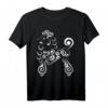 Süßes Pudel T-Shirt – Artistic Spitze Muster für Hundeliebhaber, bequem & stilvoll