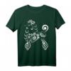 Süßes Pudel T-Shirt – Artistic Spitze Muster für Hundeliebhaber, bequem & stilvoll