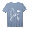 Süßes Pudel T-Shirt – Artistic Spitze Muster für Hundeliebhaber, bequem & stilvoll