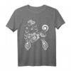 Süßes Pudel T-Shirt – Artistic Spitze Muster für Hundeliebhaber, bequem & stilvoll