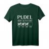 Pudel - Hört aufs Wort lustiges Hundet-Shirt für Hundeliebhaber, Züchter & Hundebesitzer – Perfektes Geschenk für Weihnachten, Geburtstag, Ostern, Vatertag & Muttertag