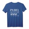 Pudel - Hört aufs Wort lustiges Hundet-Shirt für Hundeliebhaber, Züchter & Hundebesitzer – Perfektes Geschenk für Weihnachten, Geburtstag, Ostern, Vatertag & Muttertag