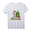 Feliz Navidog Pudel Nikolausmütze Weihnachten T-Shirt - Lustiges Geschenk für Hundeliebhaber & Pudelbesitzer zu Weihnachten