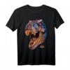 Jurassic Park T-Rex Head Roar T-Shirt - Offiziell lizenzierte Jurassic Park Kleidung für Dinosaurier-Fans