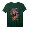 Jurassic Park T-Rex Head Roar T-Shirt - Offiziell lizenzierte Jurassic Park Kleidung für Dinosaurier-Fans