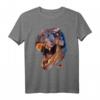 Jurassic Park T-Rex Head Roar T-Shirt - Offiziell lizenzierte Jurassic Park Kleidung für Dinosaurier-Fans
