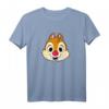 HapFrog Chip & Dale Large Floating Head T-Shirt – Offiziell lizenziertes Jubiläums-Design für Disney Fans