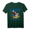 HapFrog Mickey Donald Goofy & Pluto Happy New Year T-Shirt – Offizielles Disney Merchandise für Männer, Frauen, Kinder und Jugendliche