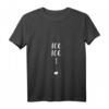 Damen Ich bin Schwanger Ice Ice Schwangerschafts T-Shirt mit V-Ausschnitt – Lustiges Erinnerungsgeschenk für werdende Mütter & Schwangerschafts-Ankündigung