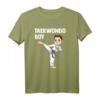 Niedliches Taekwondo Junge Koreanischer Kampfsport T-Shirt – Perfektes Geschenk für Kinder, Fans und Praktiker