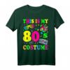 Witzig Lustig 80er Jahre Kostüm T-Shirt - Perfekt für 80er Party, Fasching & Retro-Events