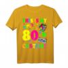 Witzig Lustig 80er Jahre Kostüm T-Shirt - Perfekt für 80er Party, Fasching & Retro-Events