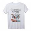 HapFrog Mugman Don't Deal With The Devil Premium T-Shirt - Lustiges Gaming T-Shirt für Jubiläum & Geburtstagsfeier