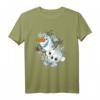 HapFrog Frozen Olaf Snowflakes Langarmshirt – Offiziell lizenziertes Disney Frozen Geschenk