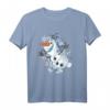 HapFrog Frozen Olaf Snowflakes Langarmshirt – Offiziell lizenziertes Disney Frozen Geschenk