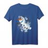 HapFrog Frozen Olaf Snowflakes Langarmshirt – Offiziell lizenziertes Disney Frozen Geschenk