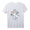 HapFrog Frozen Olaf Snowflakes Langarmshirt – Offiziell lizenziertes Disney Frozen Geschenk