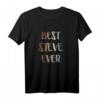 Best Steve Ever Retro Vintage Namensgeschenk T-Shirt – Perfekt für Geburtstag, Namenstag, Vatertag, Weihnachten