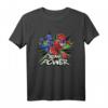 HapFrog T-Shirt mit Megazord Comic Poster - Nostalgisches Retro T-Shirt für Fans der 90er, Cartoon & Popkultur
