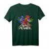 HapFrog T-Shirt mit Megazord Comic Poster - Nostalgisches Retro T-Shirt für Fans der 90er, Cartoon & Popkultur