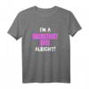 Ich bin ein Backstreet Girl In Ordnung! T-Shirt – Perfekt für 80er Jahre Boyband Fans & Nostalgie-Liebhaberinnen