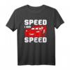 HapFrog Pixar Cars Lightning McQueen Speed T-Shirt - Official Licensed Cars Merchandise für Fans und Motorsport-Liebhaber