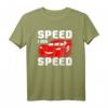 HapFrog Pixar Cars Lightning McQueen Speed T-Shirt - Official Licensed Cars Merchandise für Fans und Motorsport-Liebhaber