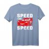 HapFrog Pixar Cars Lightning McQueen Speed T-Shirt - Official Licensed Cars Merchandise für Fans und Motorsport-Liebhaber
