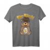 Beer Bärchi Brown Bear Alkohol Party T-Shirt - Lustiges Bier- und Tier-Motiv für Partys, JGA & Feierlichkeiten