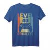 HapFrog Mann Level 40 Jahre T-Shirt - Geschenkidee für 1983 Geborene & Dekoration zum Jubiläum