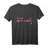 London Skyline Herzschlag T-Shirt mit Union Jack - Perfektes London Fan Outfit für Touristen, Bewohner & Liebhaber der Stadt